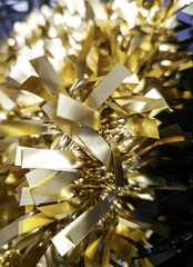 Decorative Christmas tinsel