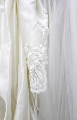 Wedding dress detail