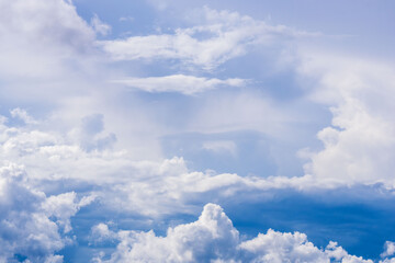 雨上がりの秋の空と印象的な雲07