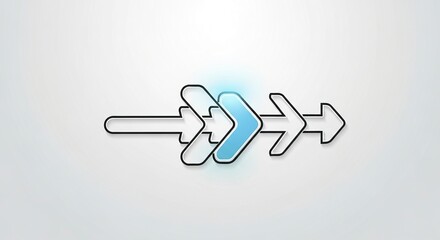 Interconnected arrows process