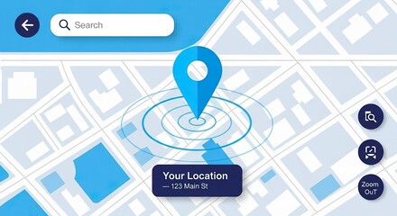 Location based services interface design