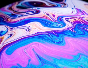 Abstract vibrant swirling colors (3)