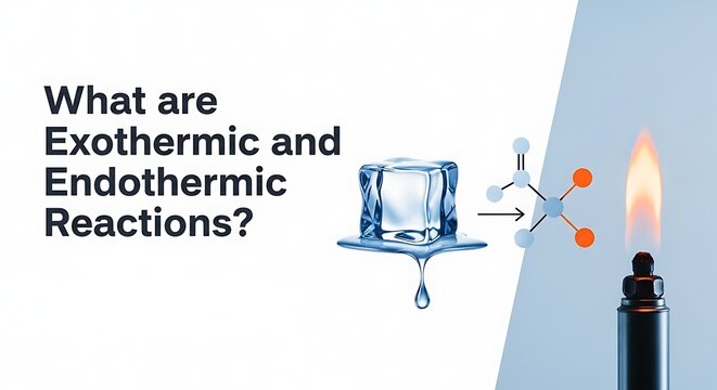 What exothermic and endothermic reactions?