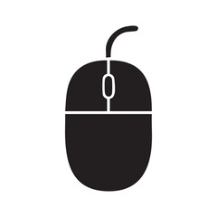 Sleek Computer Mouse Illustration Simple Design for Technology and Computing Devices User Input Peripheral Device
