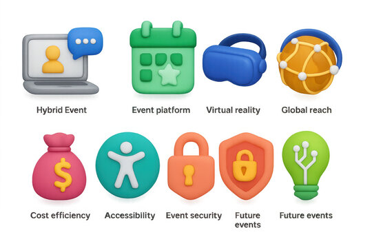 Hybrid events and innovative digital solutions for global engagement