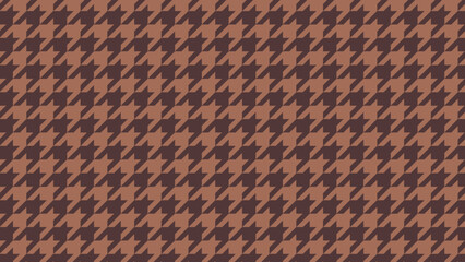 千鳥格子　和風背景素材　茶色
Houndstooth Japanese-style background material brown