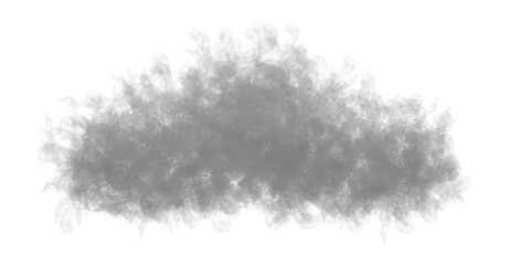 Abstract grunge brush strokes or black dusty smoke
