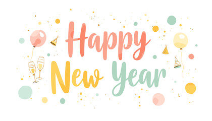 happy new year, new year evening, new year sale, new year banner, new year card, 2026, new year poster, holiday, new, year, sign, celebration, neon, new year, night, eve, light, happy, party, decorati