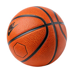Fototapeta premium High-quality orange basketball for professional and amateur players looking to improve their game