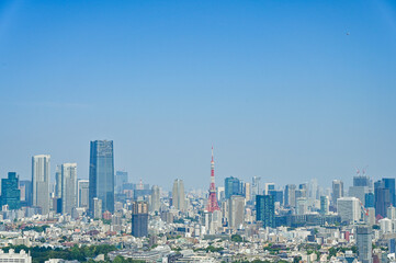 Fototapeta premium 日本の首都東京の都市風景