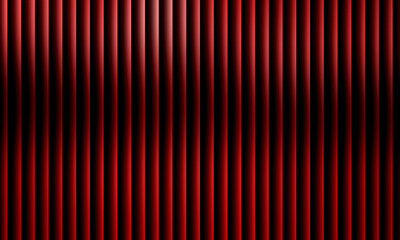 Bold red and black vertical stripes pattern, modern abstract background, striking contrast design, contemporary geometric artwork, dramatic wall decor concept © Suk