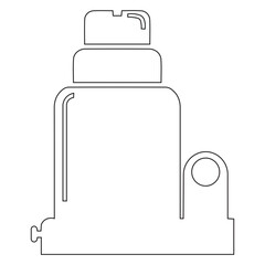Hydraulic jack icon