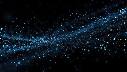 Abstract Cosmic Nebula Displaying Stellar Dust.