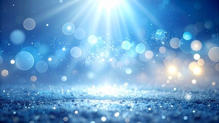 冬に使える素材 キラキラした雪 背景素材 16:9サイズ AI生成素材