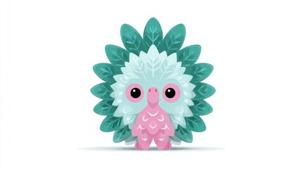 Naklejka premium Cute cartoon animal illustration