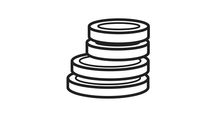 stack of coins