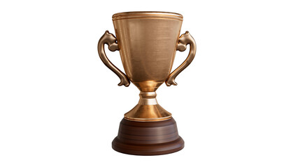 Golden Trophy of Victory and Achievement