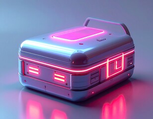 Futuristic Holographic Sweets Packaging