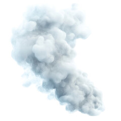 White Cloud Smoke transparent background png