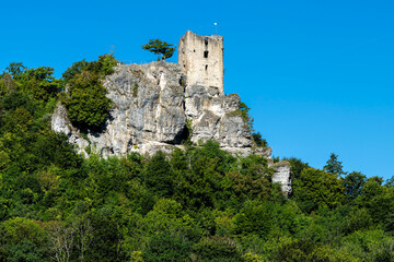 Fototapeta premium Burgruine Neideck in der Fränkischen Schweiz