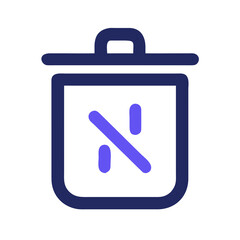 blue folder icon on white background