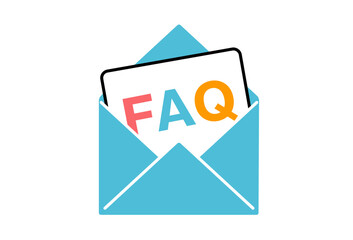 よくある質問　FAQアイコン｜Frequently Asked Questions (FAQ) Icon