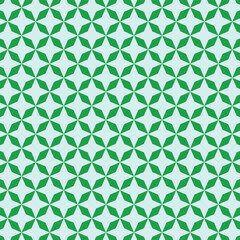geometric green background pattern vector