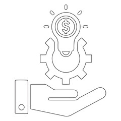 Business solution icon