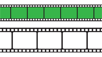 Film Strip Frame Selection – Cinematic Editing Concept with Highlighted Cells, Flim reels