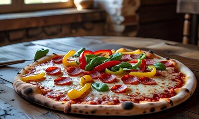 Italian Food Images Concept