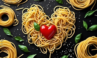 Italian Food Images Concept