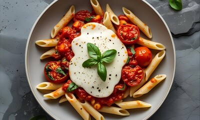 Italian Food Images Concept
