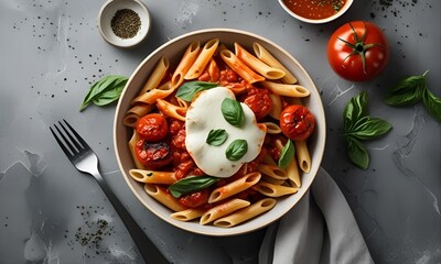 Italian Food Images Concept