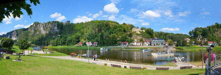 Kurort RathenRathen Derchsischen Schweiz Elbsandsteingebirge