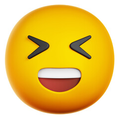 Grinning Squinting Face