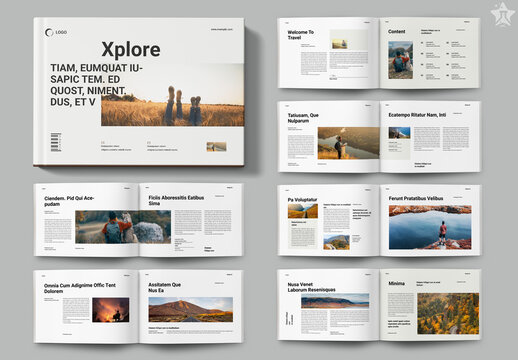 Travel Magazine Landscape