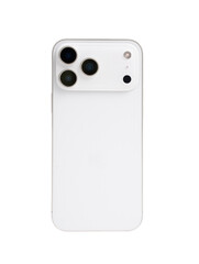 A white smartphone with a black case sits next to another Phone