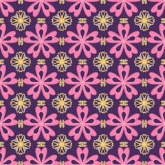 Background, flower, design, geometric, abstract image