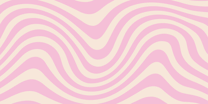 Pink candy pattern background. Abstract vector melted caramel texture. Strawberry cream swirls. Liquid mousse background. Psychedelic trippy raspberry ice cream.
