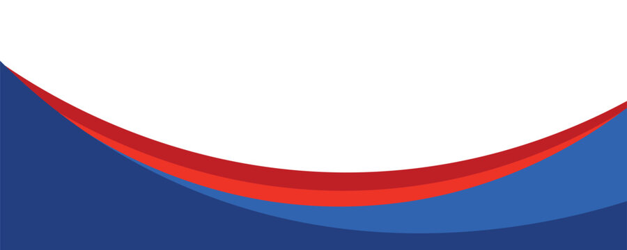 abstract business banner background with red and blue gradient color.eps10