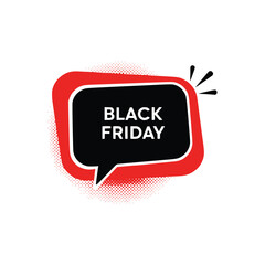 Black Friday sale vector illustration