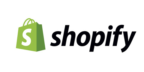 Shopify icon, Shopify logo on Transparent background. vector, symbol, sign, design, illustration png, social media.