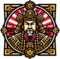 Illustrator_Vector_Design_icon_logo_symbol_emperor_general_war_leader