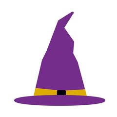 halloween witch magic hat elements illustration png