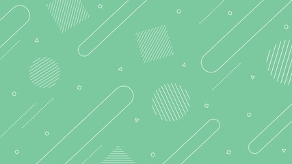 Cute and pop geometric simple business background