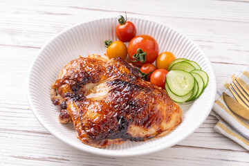 鶏肉の塩こうじステーキ