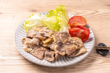 豚の塩こうじ焼き