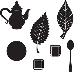 ビンテージ, 家, 黒, マイクロ波