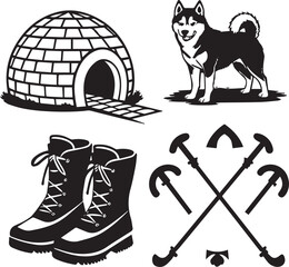 イラスト, ベクター, manga, 動物