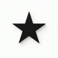 Obraz premium black and white star